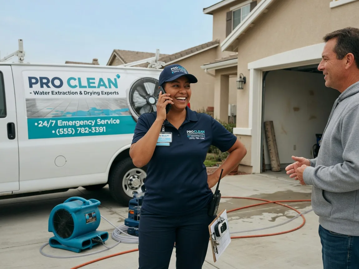 Water Extraction & Drying Oak View, CA FAQs